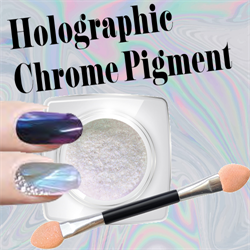 Hologramm Chrome Pigment, 2 g,Purple marine