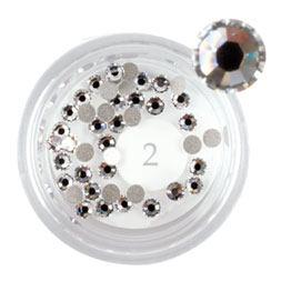 Swarovski Nail Art Stones, Crystal large,  50 pcs